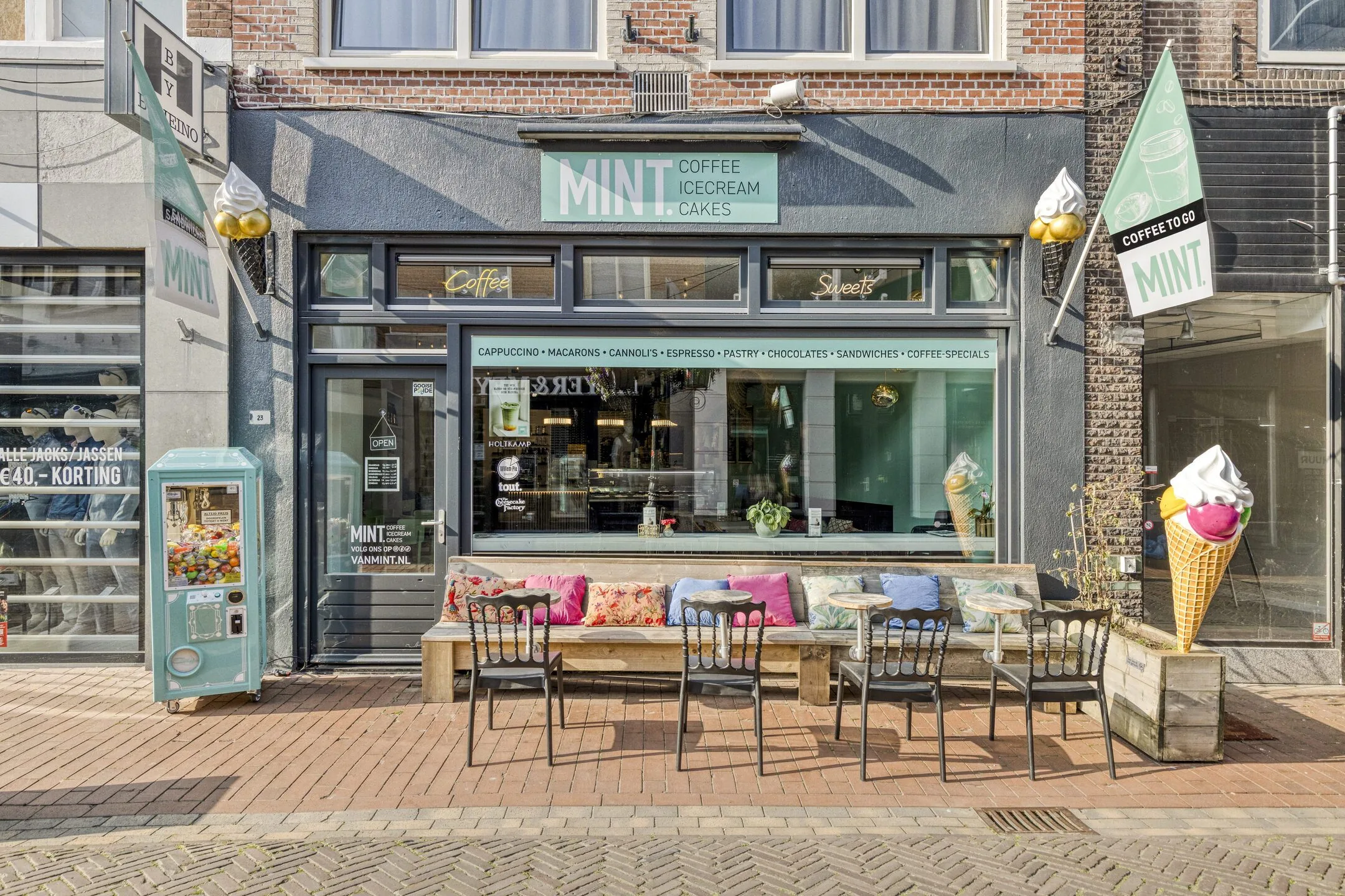 Restaurants en terrassen in naarden